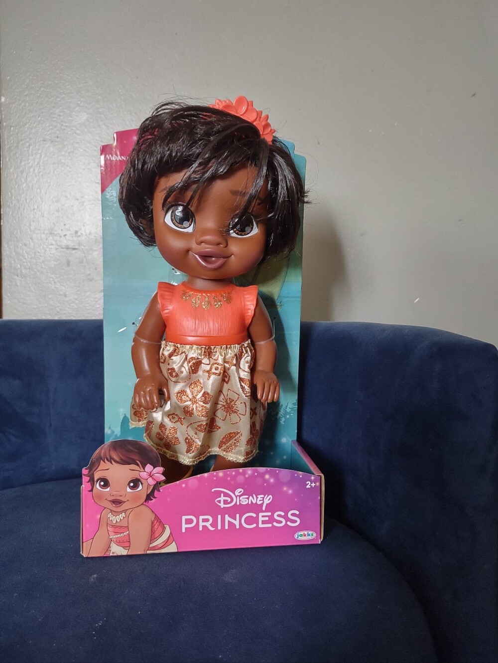 Disney Princess Baby Moana 11' Inches Play Doll.  New Sealed In Box